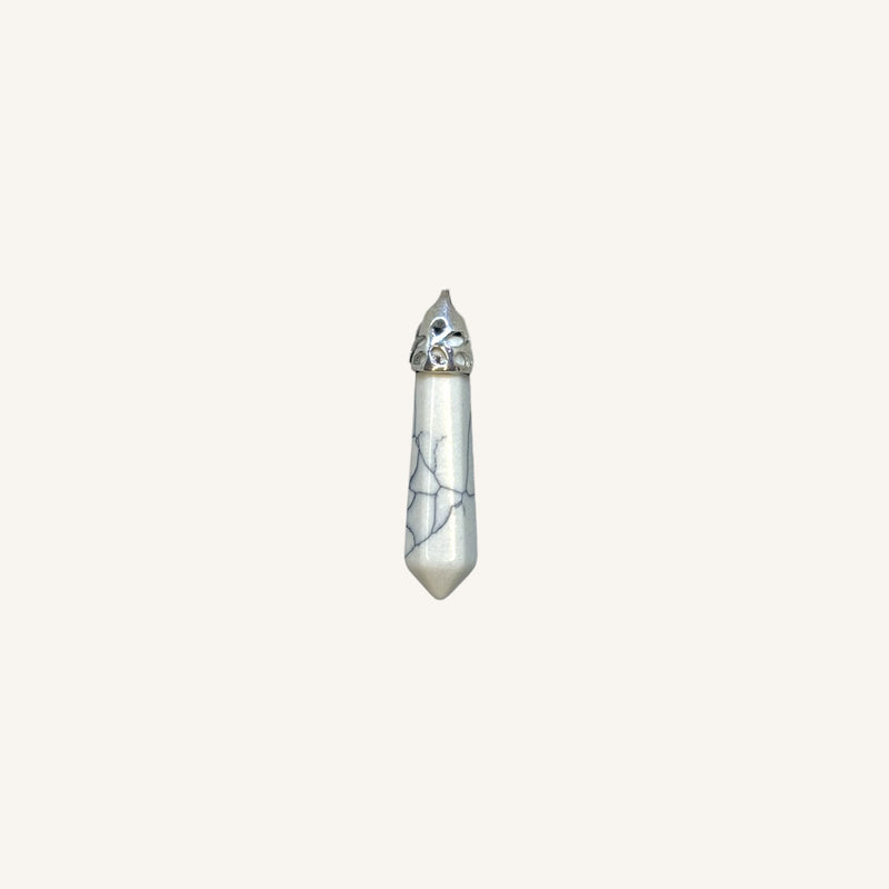 Capped Stone Point Pendant