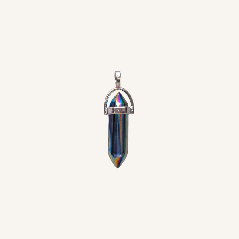 Polished Stone Point Pendant