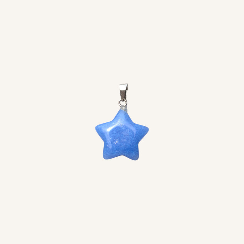 Star-Shaped Stone Pendant