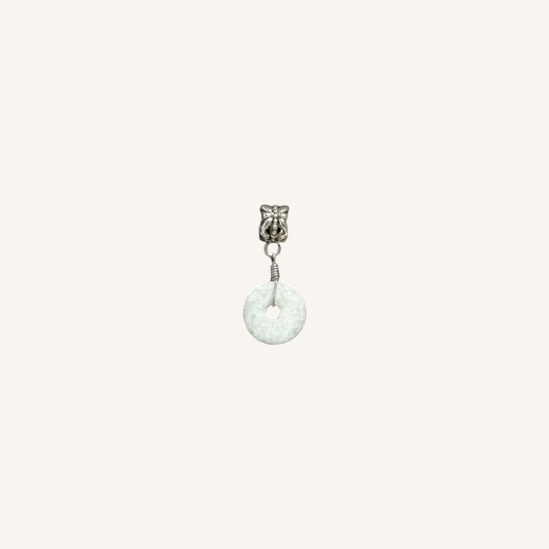 Stone Donut Pendant