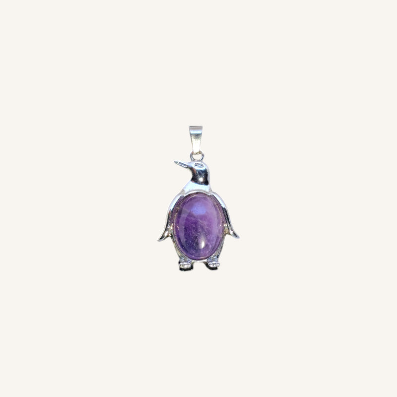 Penguin Stone Pendant