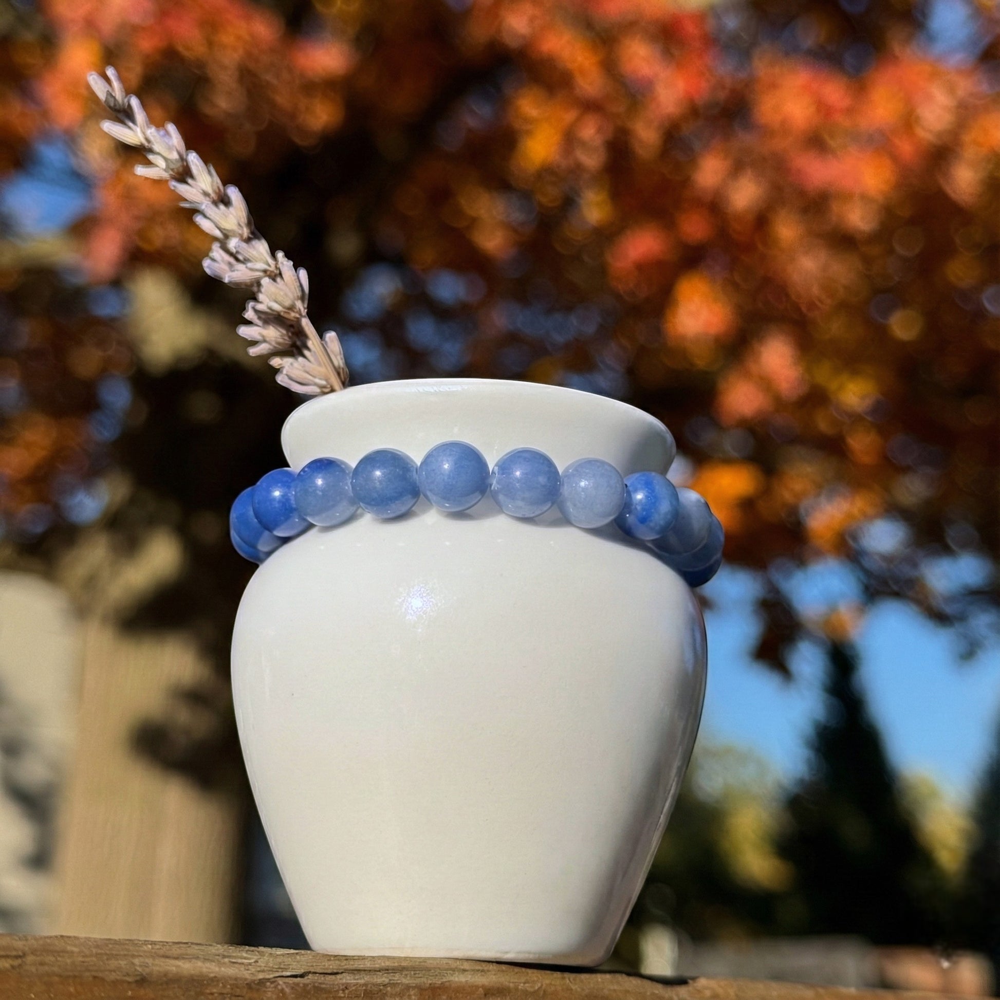 Blue Aventurine Beaded Bracelet