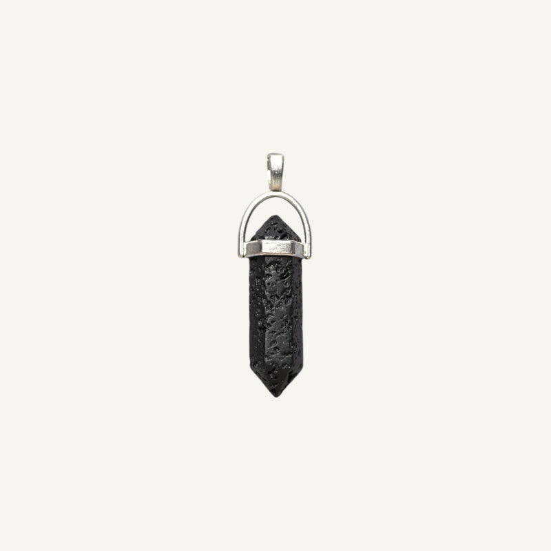 Polished Stone Point Pendant