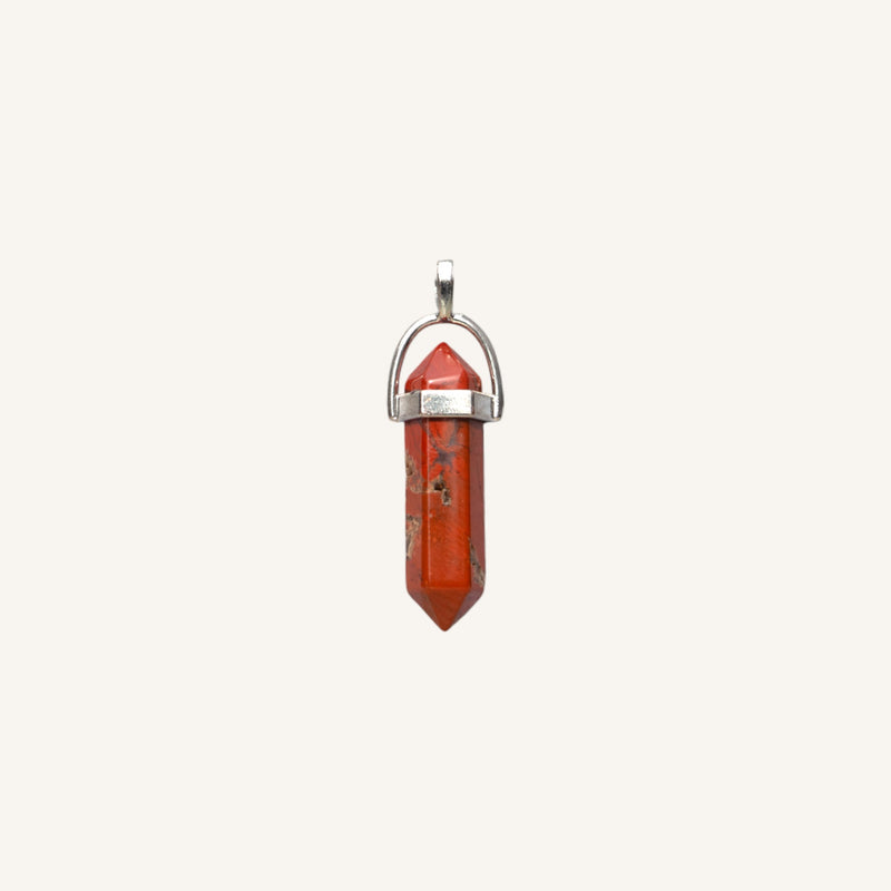 Polished Stone Point Pendant