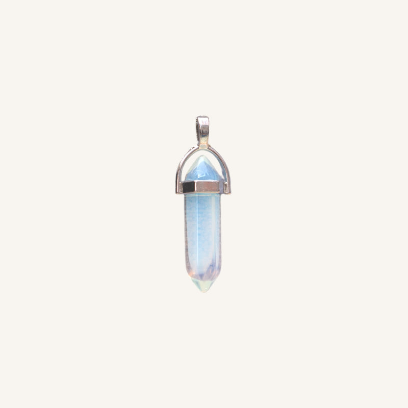Polished Stone Point Pendant