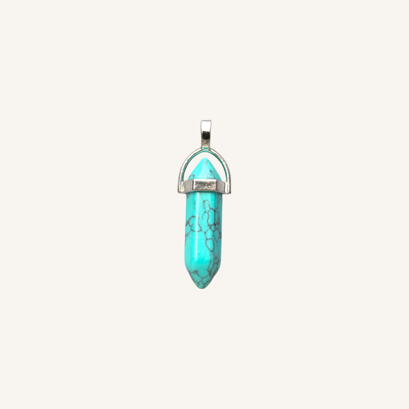Polished Stone Point Pendant