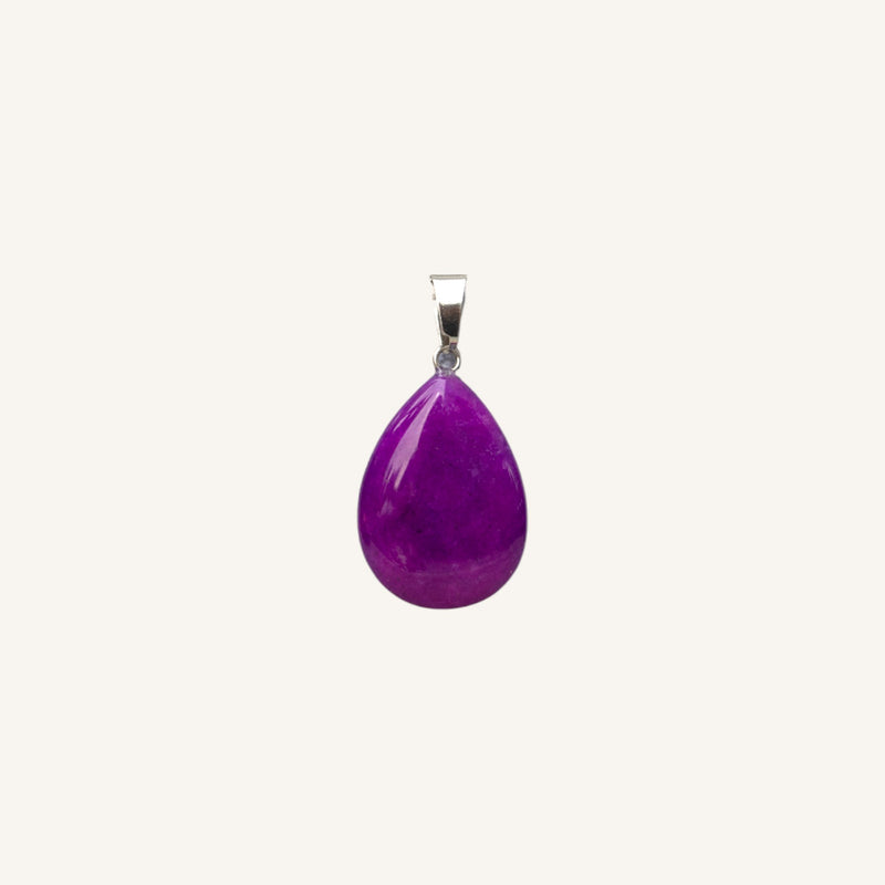 Teardrop Stone Pendant