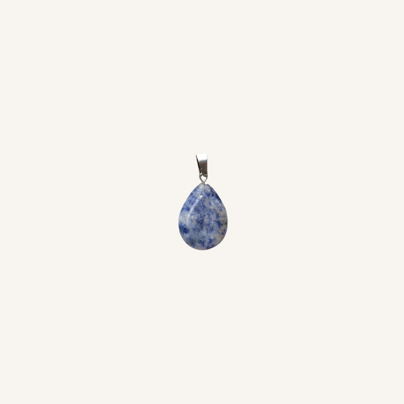 Teardrop Stone Pendant