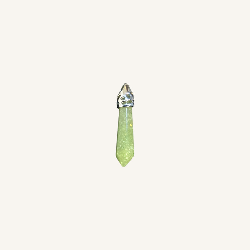 Capped Stone Point Pendant