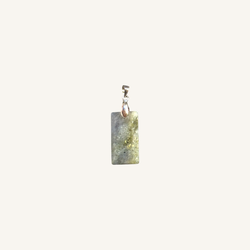 Rectangular Stone Pendant