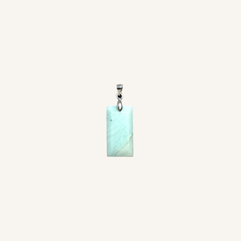 Rectangular Stone Pendant