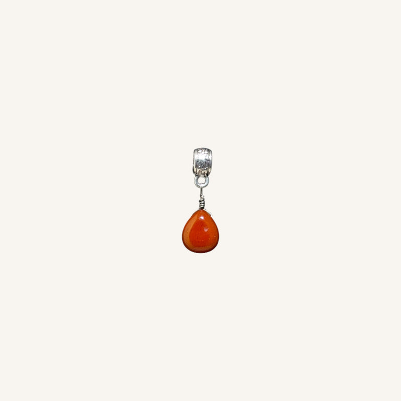 Mini Teardrop Stone Pendant