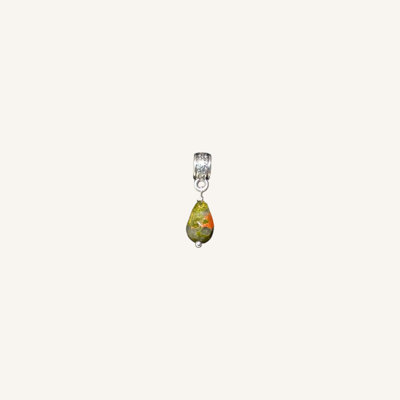 Mini Faceted Teardrop Pendant