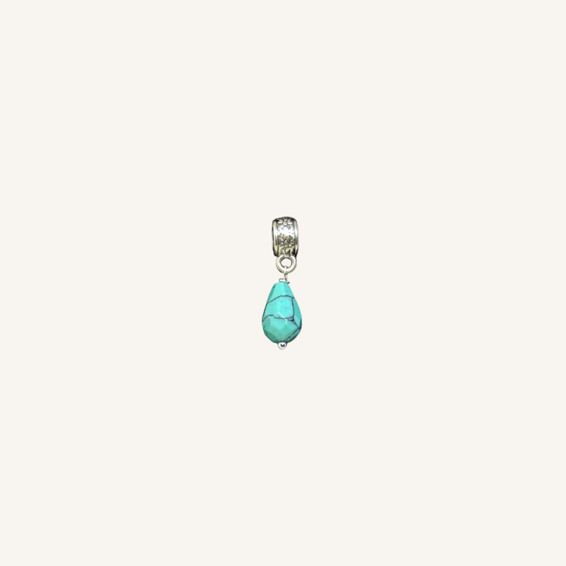Mini Faceted Teardrop Pendant
