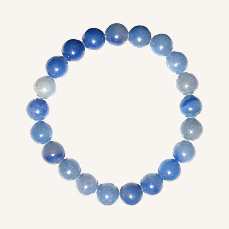 Blue Aventurine Beaded Bracelet