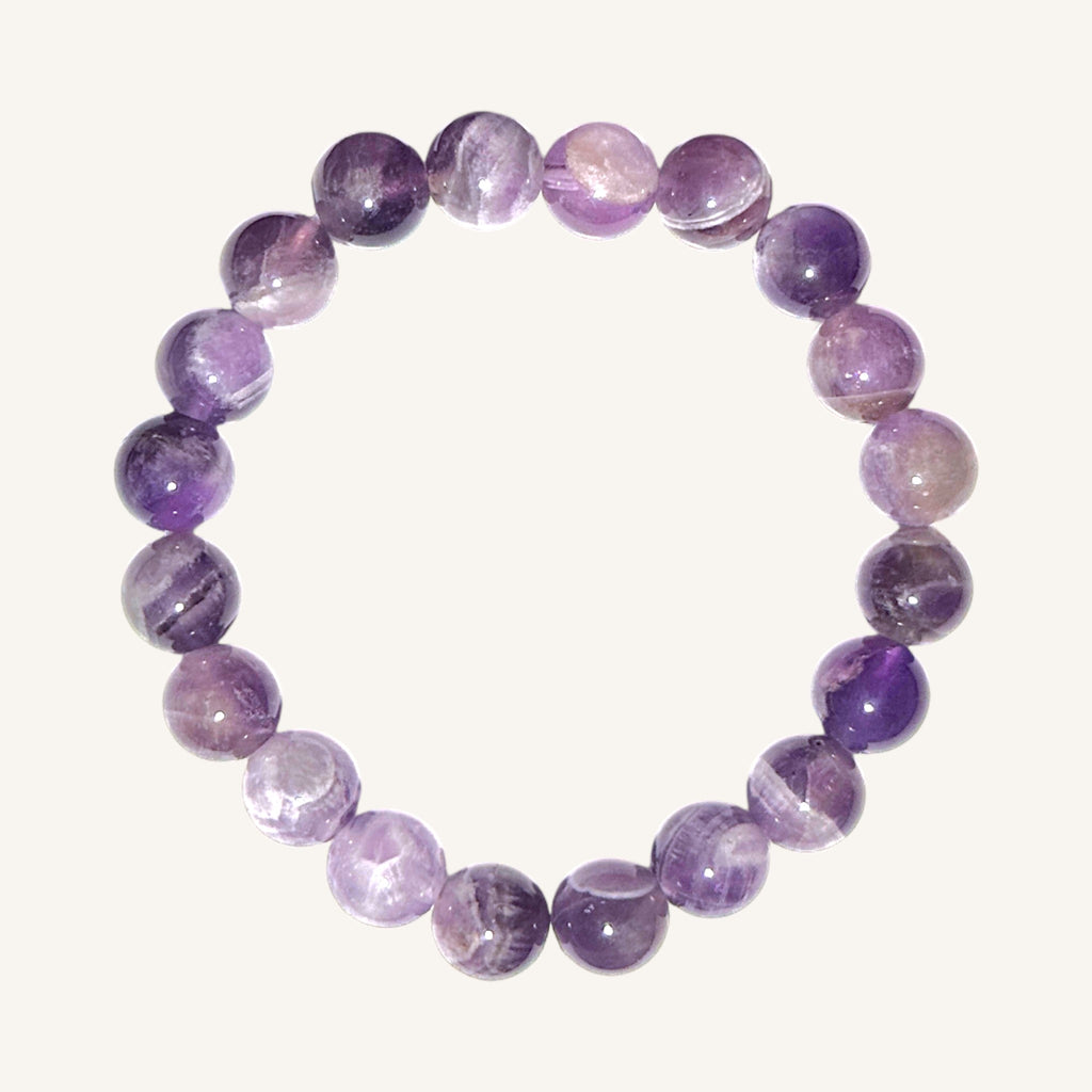 Amethyst Beaded Bracelet
