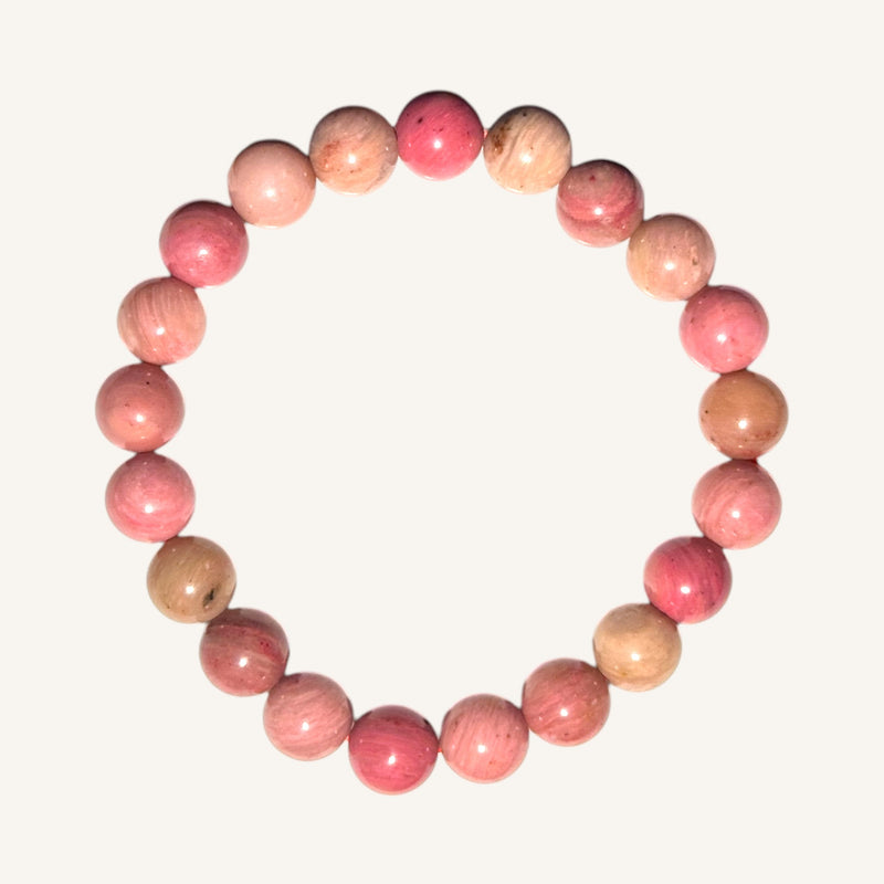 Rhodonite Beaded Bracelet