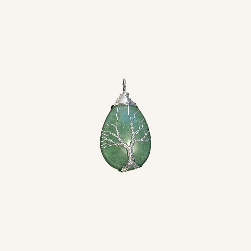 Tree of Life Teardrop Pendant