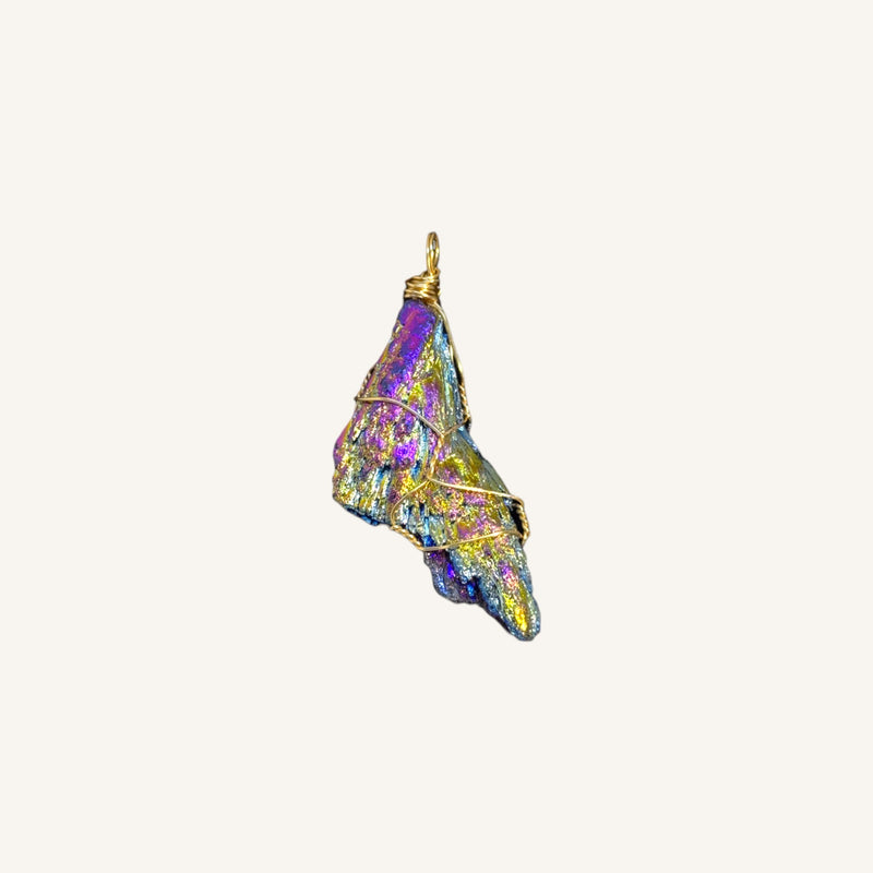 Rainbow Tourmaline Pendant