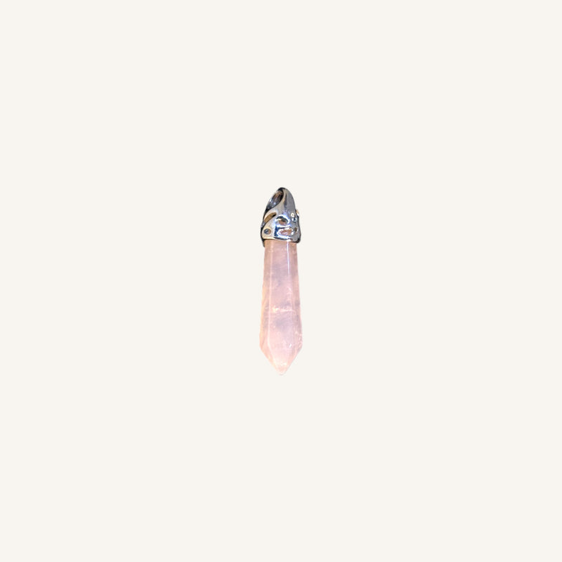 Capped Stone Point Pendant