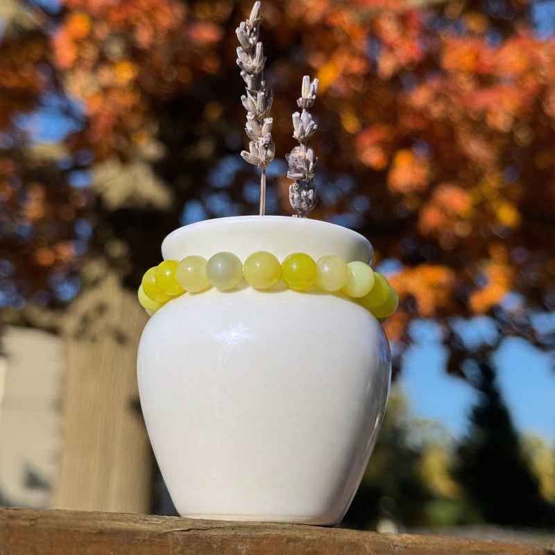 Jade Beaded Bracelet