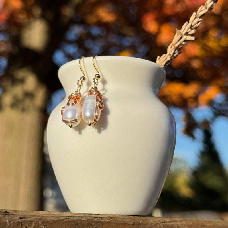 Pearl Drop Earrings