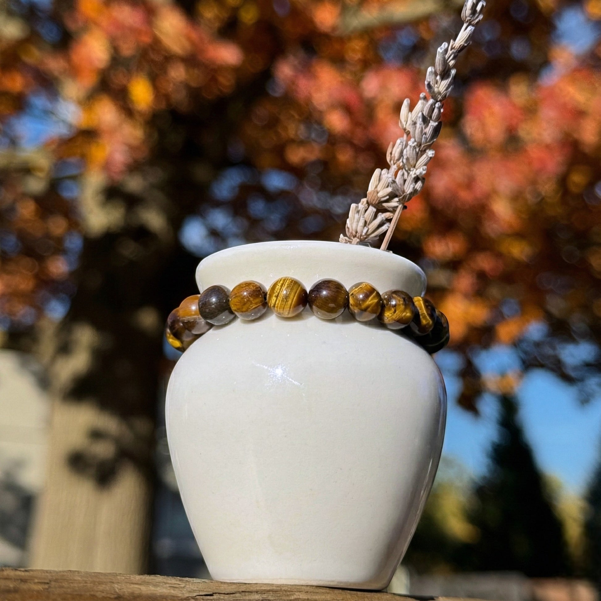 Tiger's Eye Beaded Bracelet